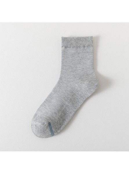 Men Fashion Casual Sports Basic Cotton Mid-Calf Socks