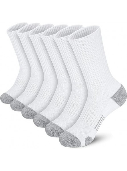 Men Simple Stripe Sports Stockings 5 Pairs-Bag
