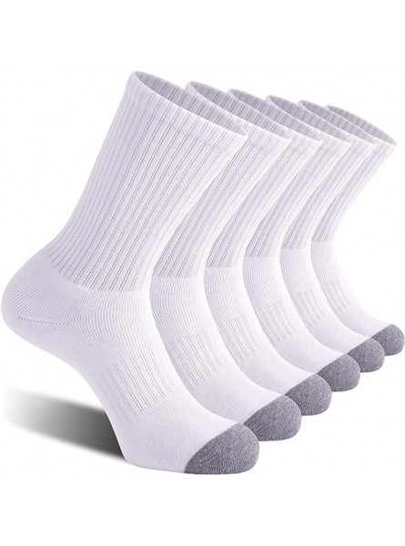 Men Simple Stripe Sports Stockings 5 Pairs-Bag