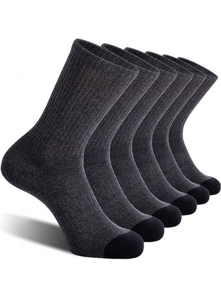 Men Simple Stripe Sports Stockings 5 Pairs-Bag
