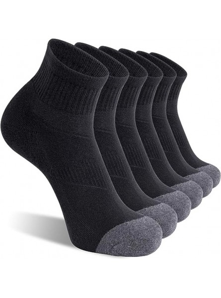 Men Simple Stripe Sports Stockings 5 Pairs-Bag