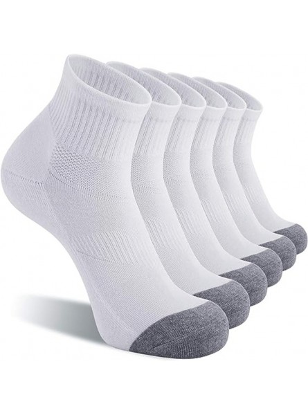 Men Simple Stripe Sports Stockings 5 Pairs-Bag
