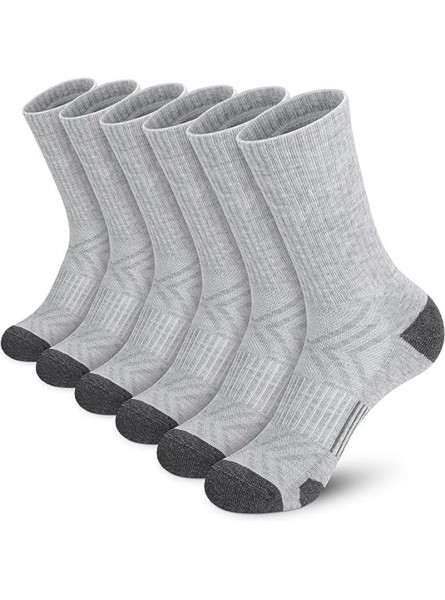 Men Simple Stripe Sports Stockings 5 Pairs-Bag