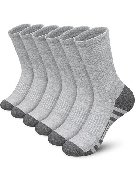 Men Simple Stripe Sports Stockings 5 Pairs-Bag