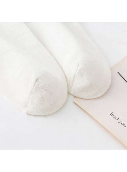 Neutral Simple Red Blue Yellow Stripe Socks